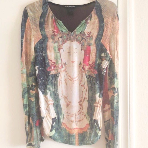 Vivienne Tam Tops - Vivienne Tam Buddha top